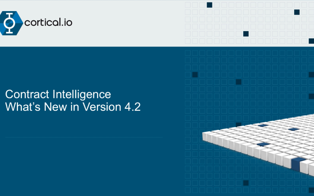 What’s New in Contract Intelligence 4.2