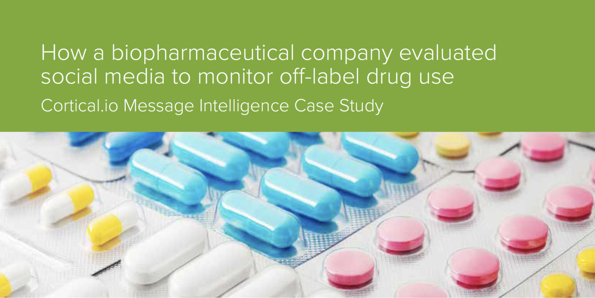 message intelligence case study biopharma social media