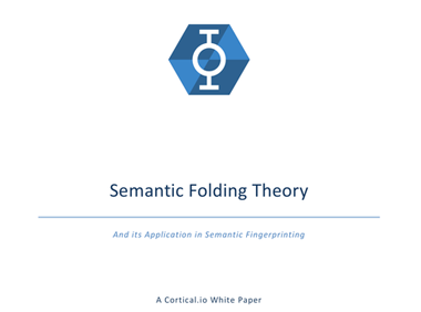 Semantic Folding Theory